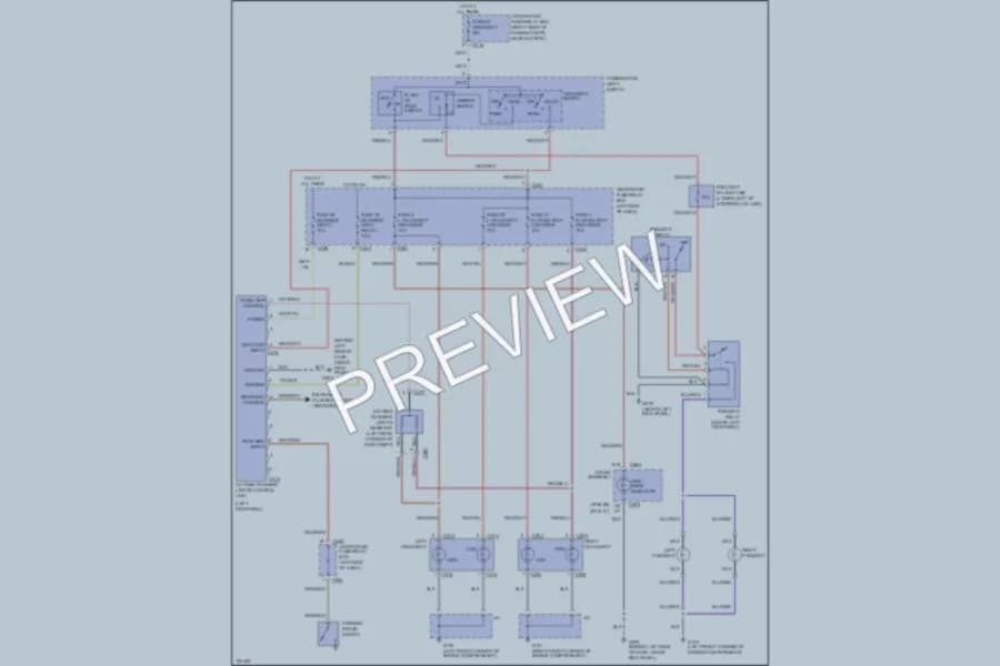 2001 Acura Integra Headlights wiring diagram preview
