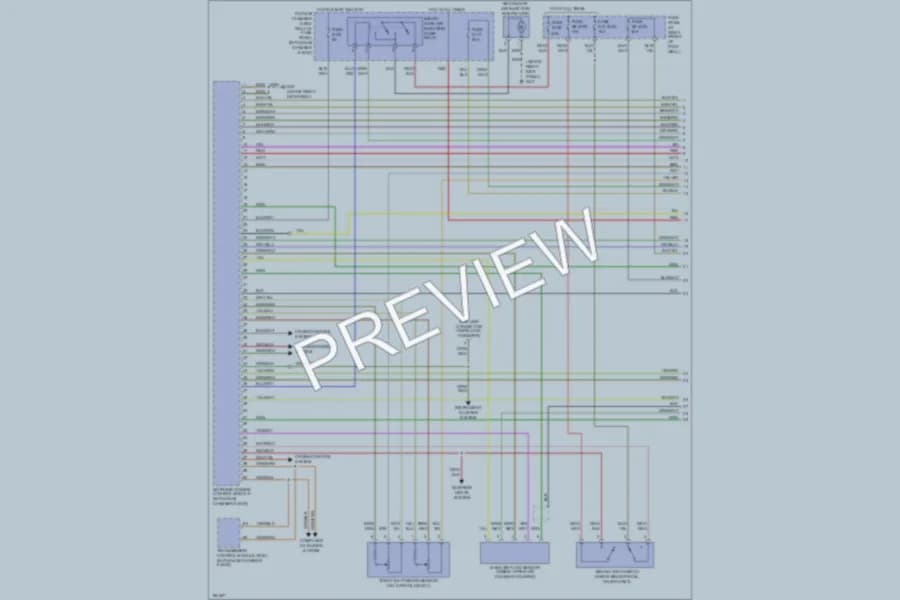 2001 Audi A8 Engine Performance wiring diagram preview