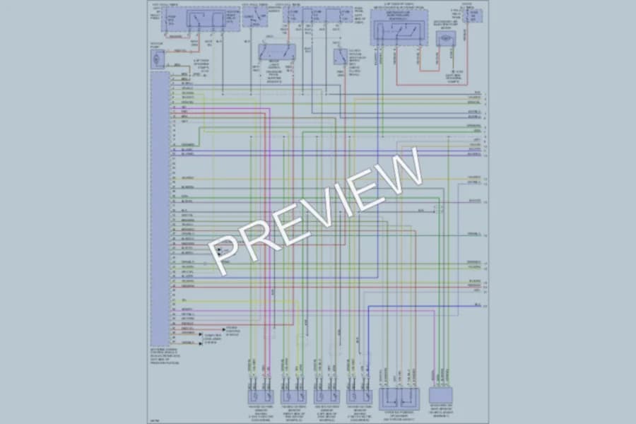 2001 Audi AllroadQuattro Engine Performance wiring diagram preview