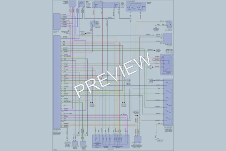 2001 Audi AllroadQuattro Transmission wiring diagram preview