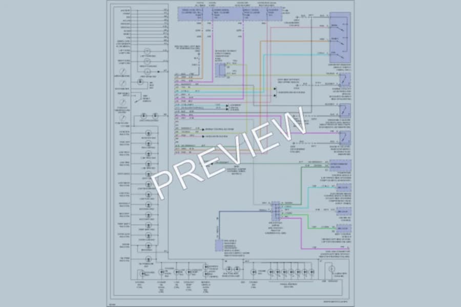 2001 Buick Century Instrument Cluster wiring diagram preview