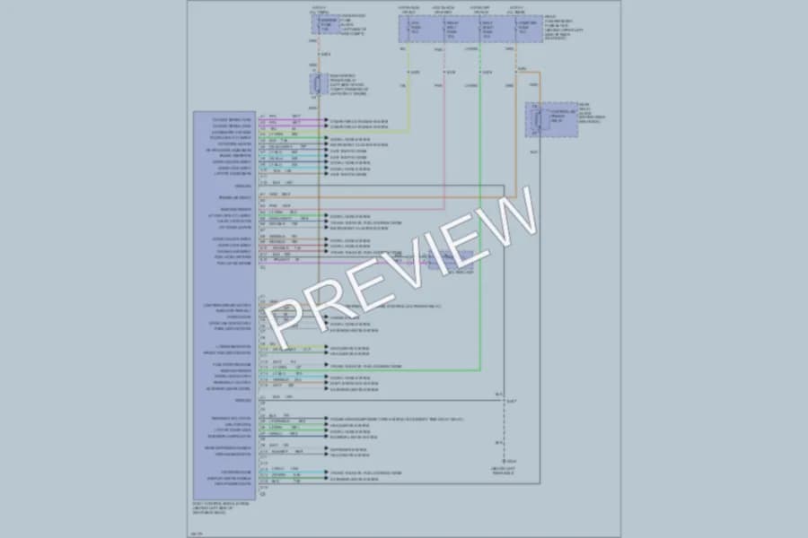 2001 Cadillac Eldorado Body Computer wiring diagram preview