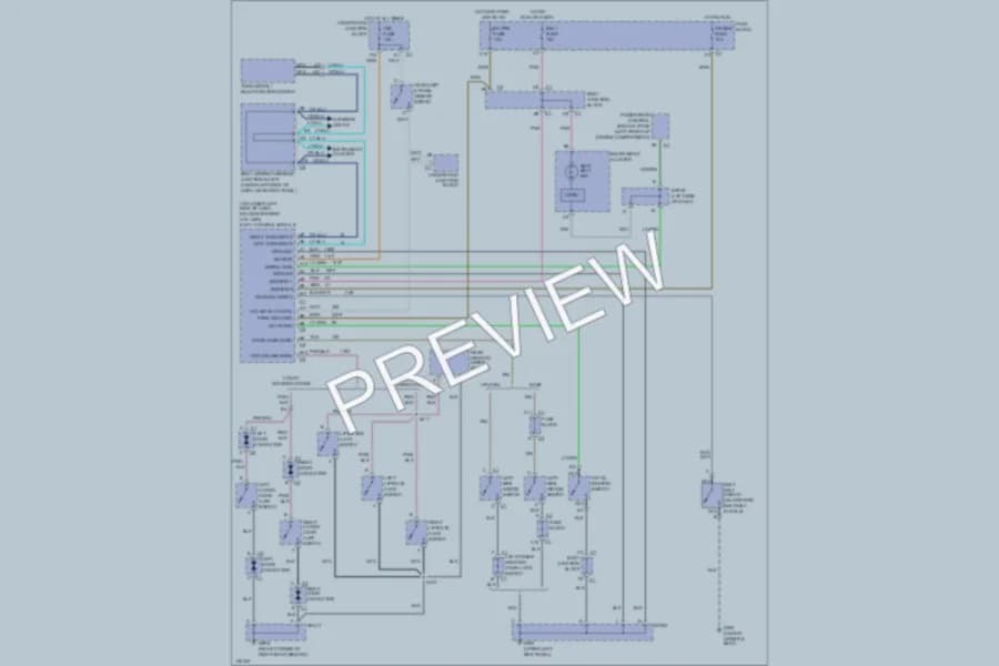 2001 Chevrolet C1500Suburban Warning Systems wiring diagram preview