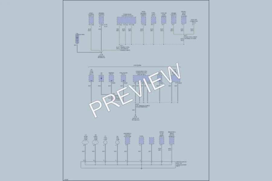2001 Chevrolet Cavalier Ground Distribution wiring diagram preview