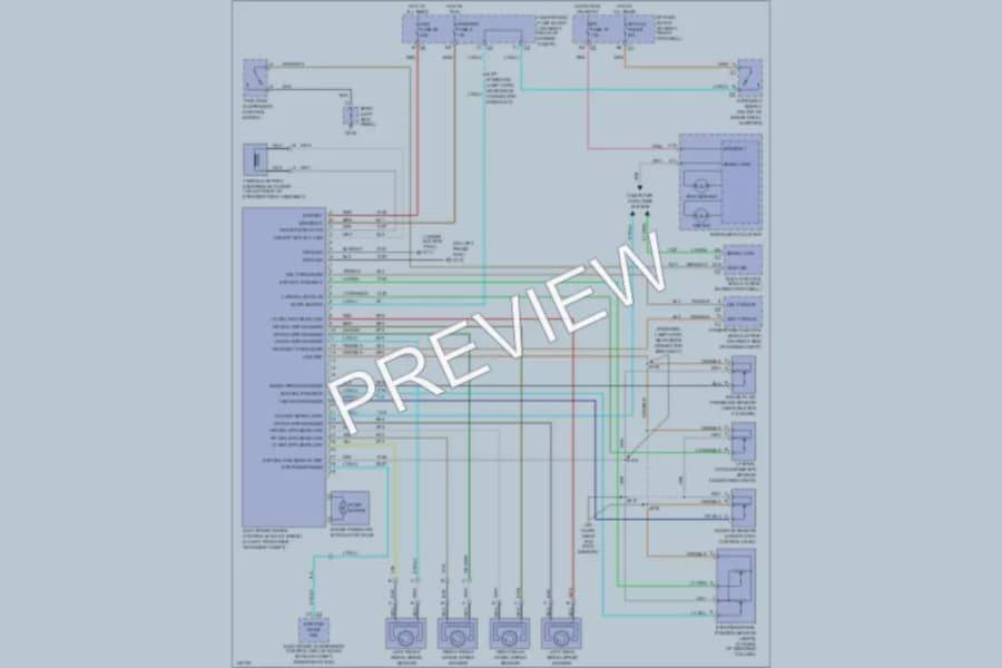 2001 Chevrolet Corvette Anti Lock Brakes wiring diagram preview