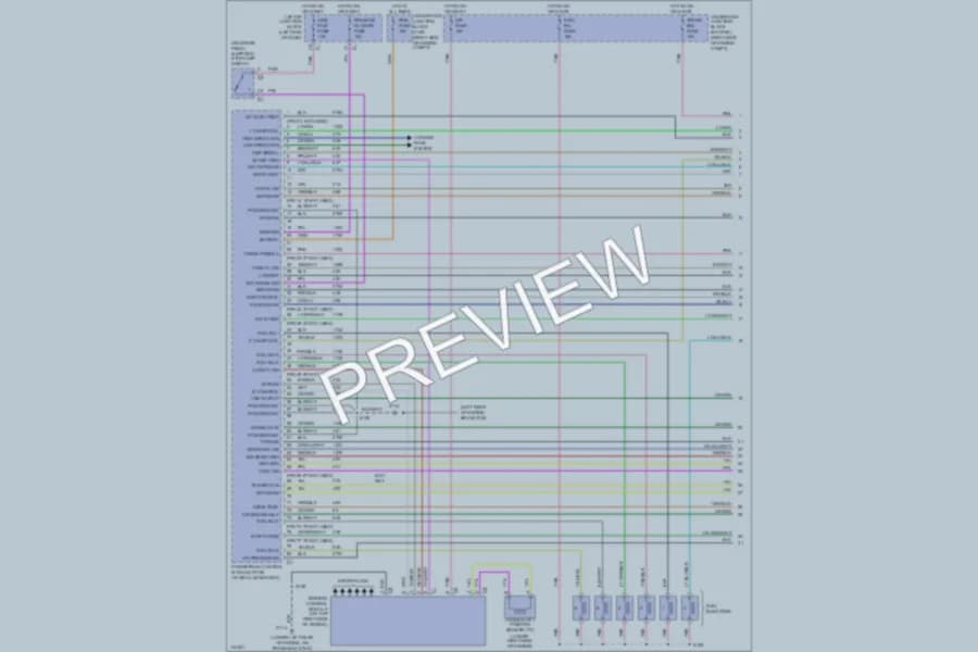 2001 Chevrolet Impala Engine Performance wiring diagram preview