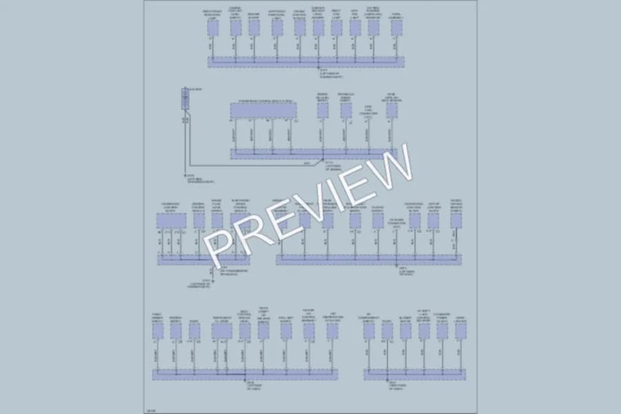 2001 Chevrolet Malibu Ground Distribution wiring diagram preview