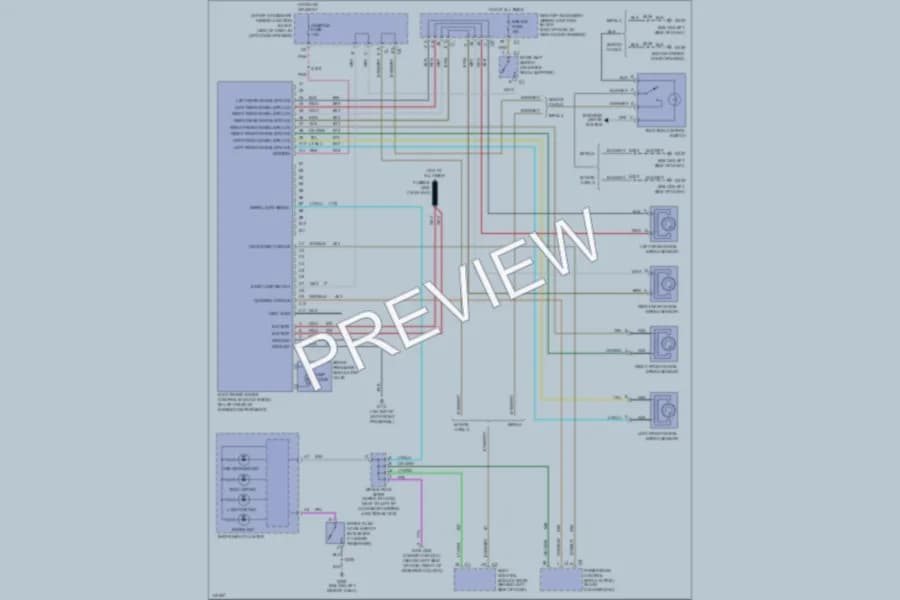 2001 Chevrolet MonteCarlo Anti Lock Brakes wiring diagram preview