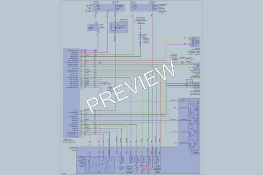 2001 Chevrolet MonteCarlo Transmission wiring diagram preview