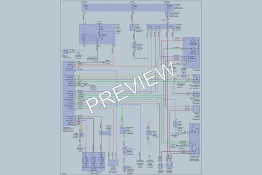 2001 Chevrolet Prizm Transmission wiring diagram preview