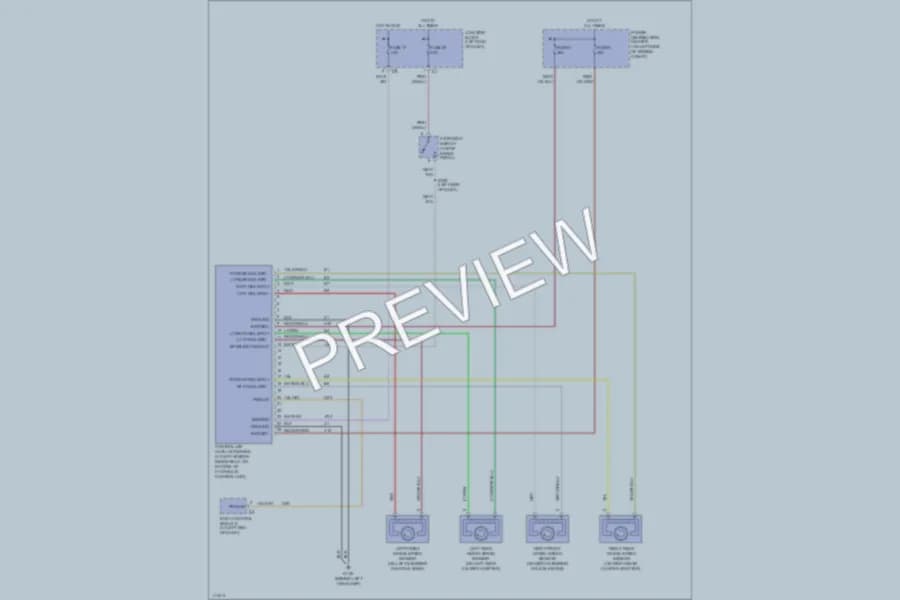 2001 Chrysler 300M Anti Lock Brakes wiring diagram preview