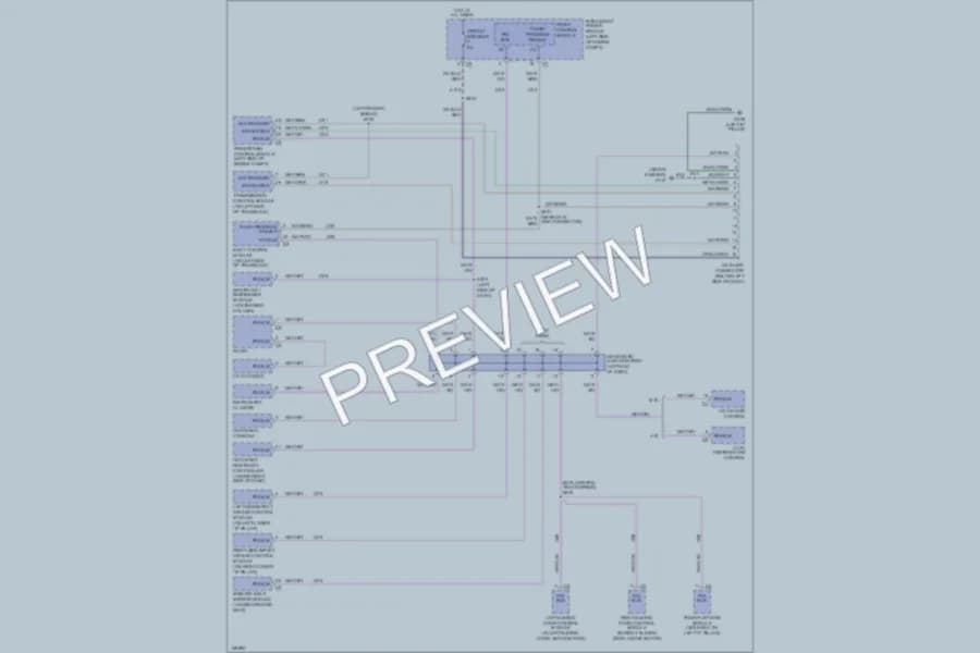 2001 Chrysler Voyager Computer Data Lines wiring diagram preview