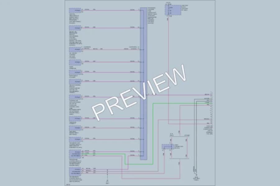 2001 Dodge Dakota Computer Data Lines wiring diagram preview