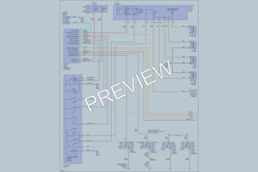 2001 Dodge Dakota Interior Lights wiring diagram preview