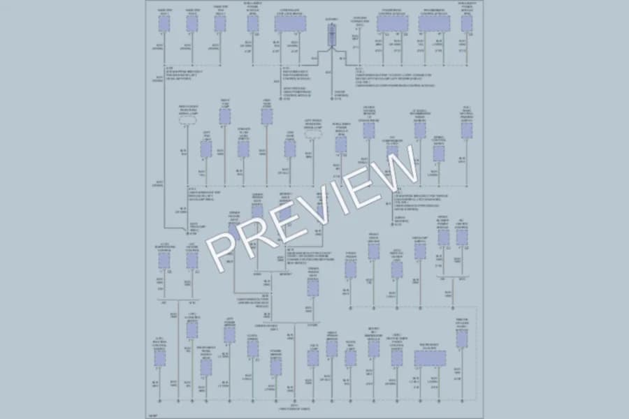2001 Dodge GrandCaravan Ground Distribution wiring diagram preview