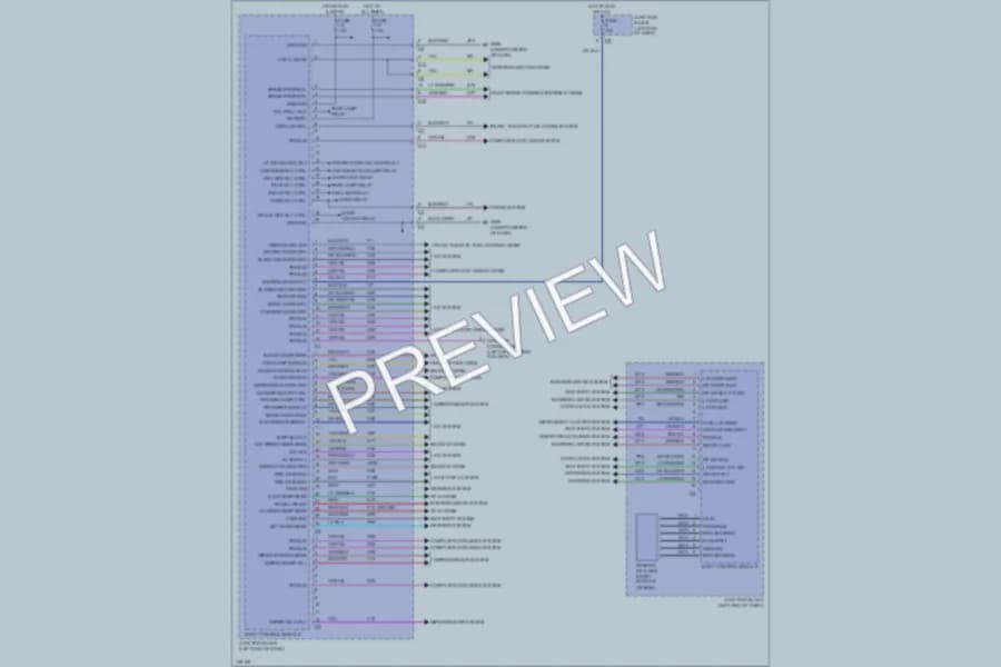 2001 Dodge Intrepid Body Computer wiring diagram preview