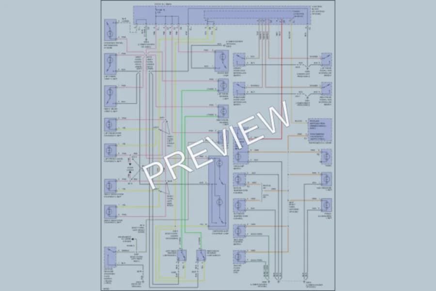 2001 Dodge Intrepid Interior Lights wiring diagram preview