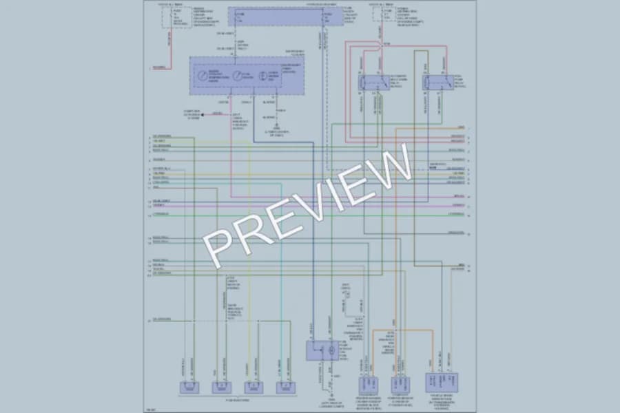 2001 Dodge Neon Engine Performance wiring diagram preview