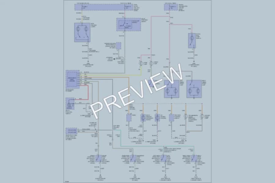 2001 Dodge Neon Interior Lights wiring diagram preview
