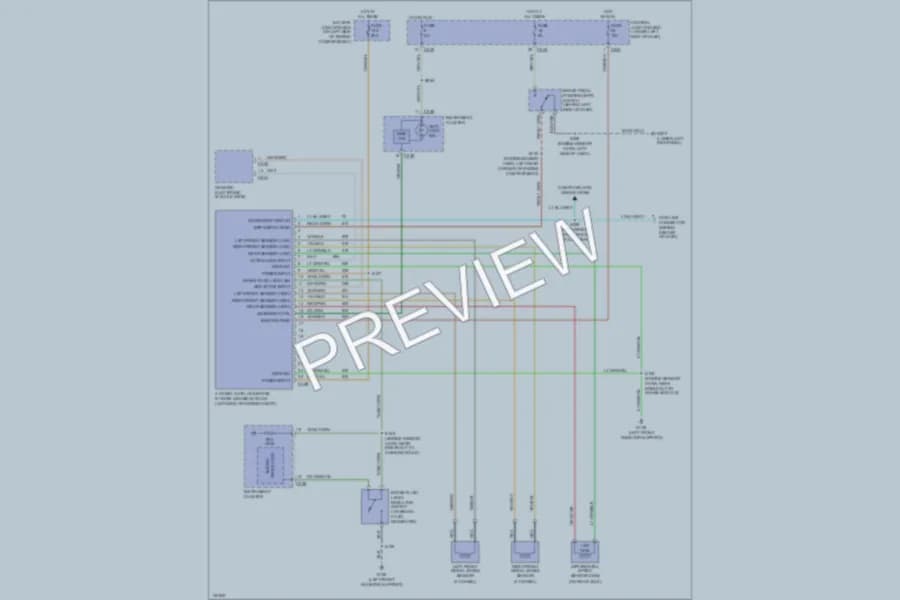 2001 Ford Expedition Anti Lock Brakes wiring diagram preview