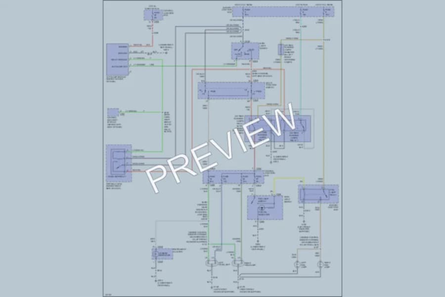 2001 Ford Expedition Headlights wiring diagram preview