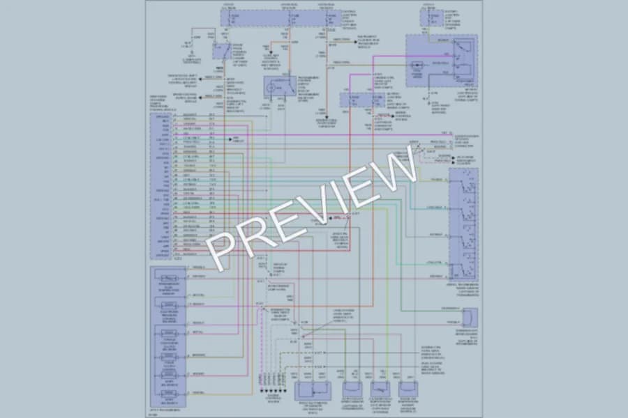 2001 Ford Expedition Transmission wiring diagram preview