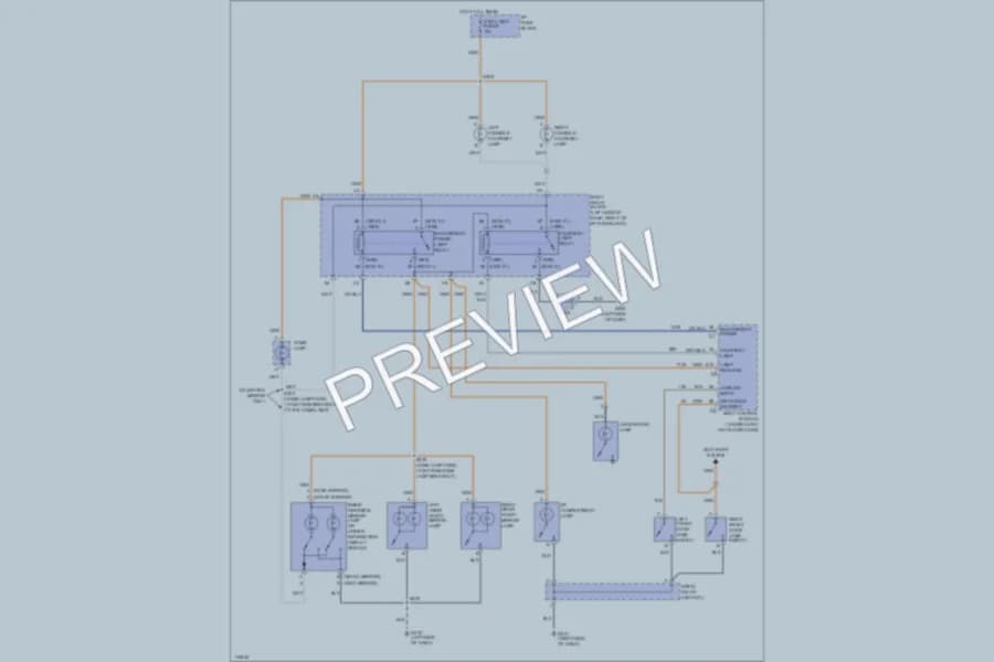 2001 GMC Sonoma Interior Lights wiring diagram preview
