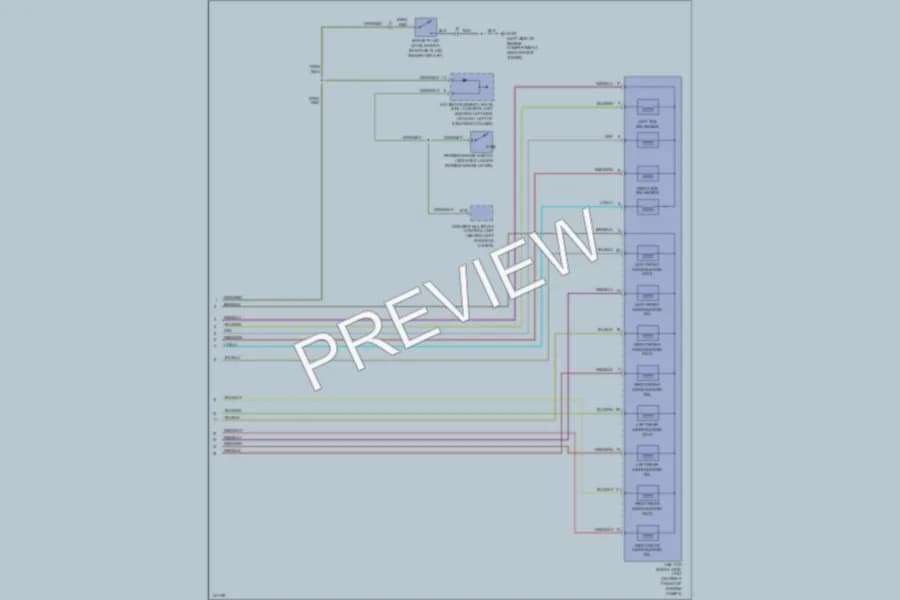 2001 Honda Accord Anti Lock Brakes wiring diagram preview