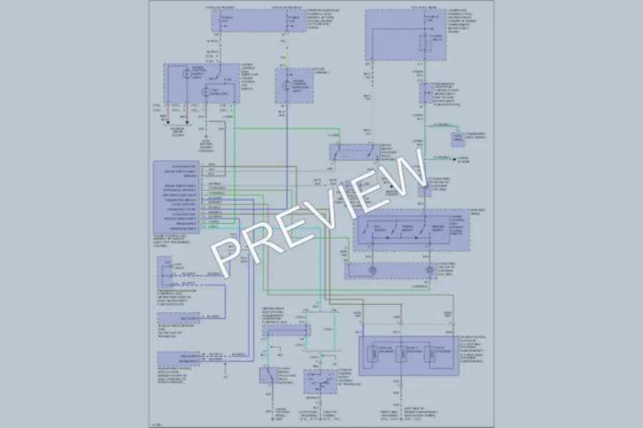 2001 Honda Accord Cruise Control wiring diagram preview