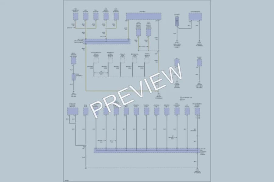 2001 Honda Civic Ground Distribution wiring diagram preview