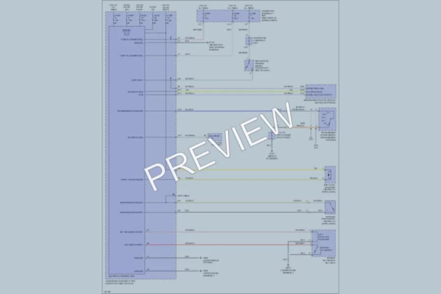 2001 Honda Civic Shift Interlocks wiring diagram preview