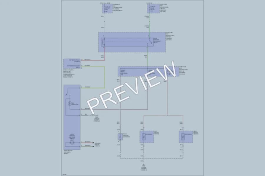 2001 Honda Passport Defoggers wiring diagram preview