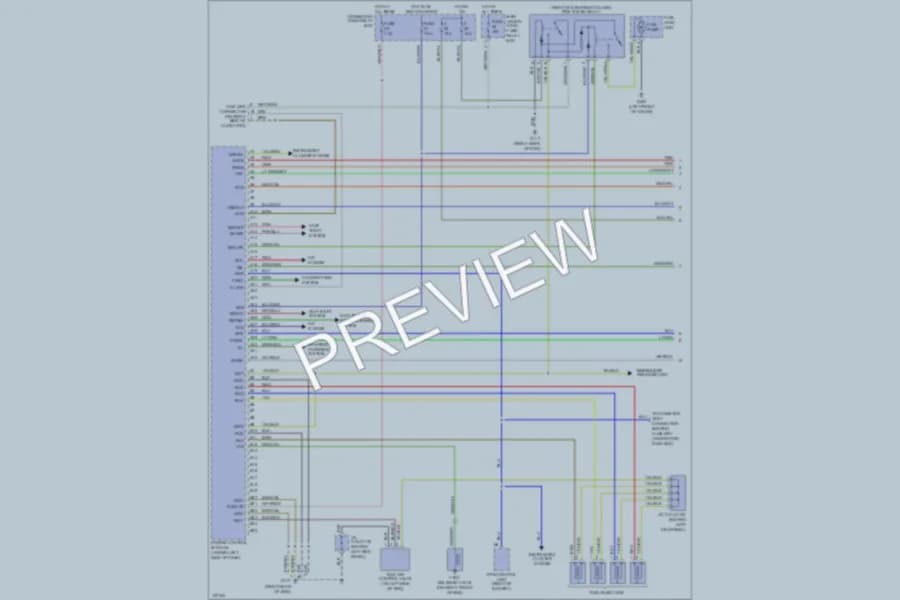 2001 Honda S2000 Engine Performance wiring diagram preview