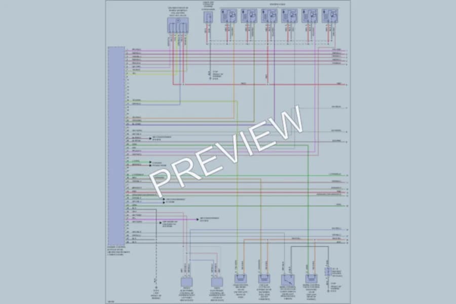 2001 Infiniti I30 Engine Performance wiring diagram preview
