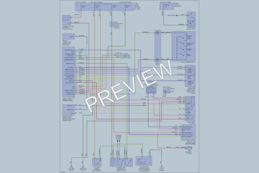 2001 Infiniti I30t Cruise Control wiring diagram preview