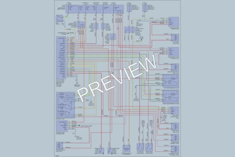 2001 Infiniti Q45t Interior Lights wiring diagram preview