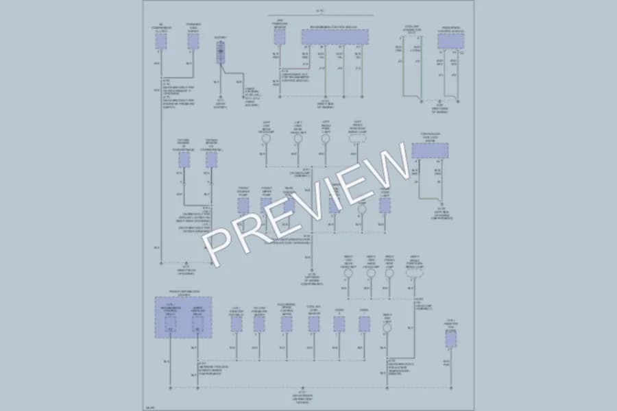 2001 Jeep GrandCherokee Ground Distribution wiring diagram preview