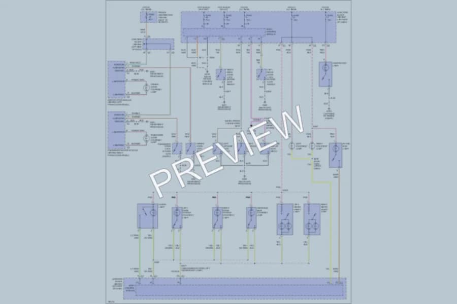 2001 Jeep GrandCherokee Interior Lights wiring diagram preview