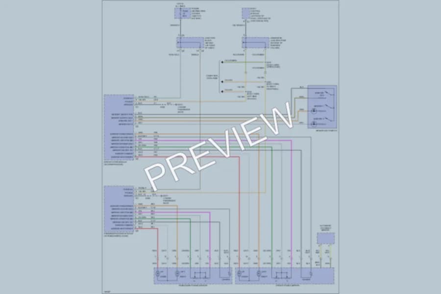 2001 Jeep GrandCherokee Memory Systems wiring diagram preview