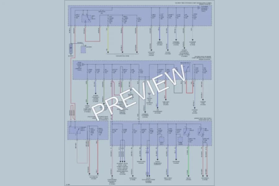 2001 Lexus GS300 Power Distribution wiring diagram preview