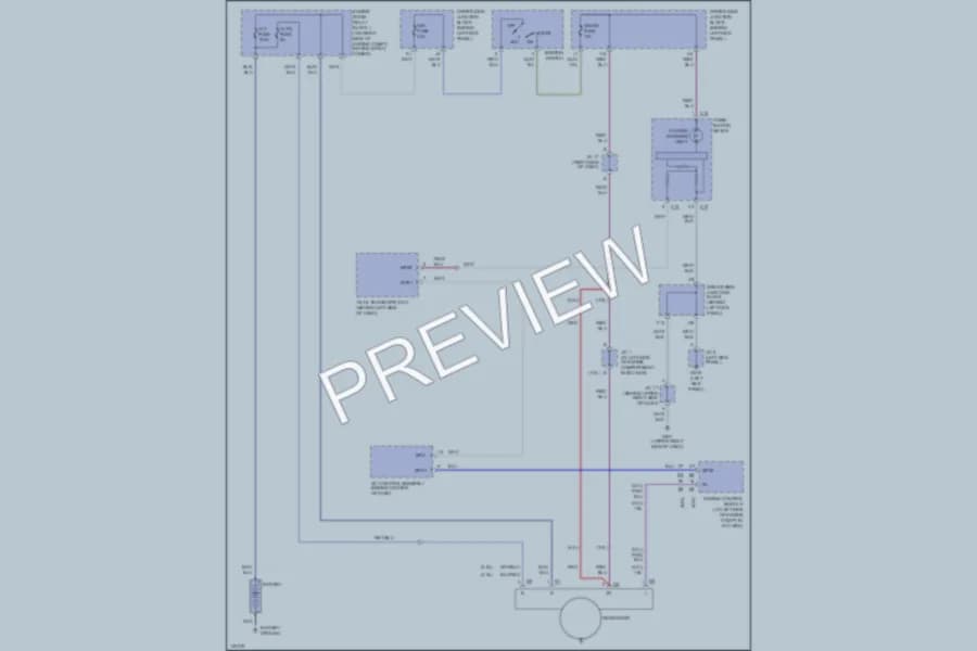2001 Lexus GS300 Starting Charging wiring diagram preview
