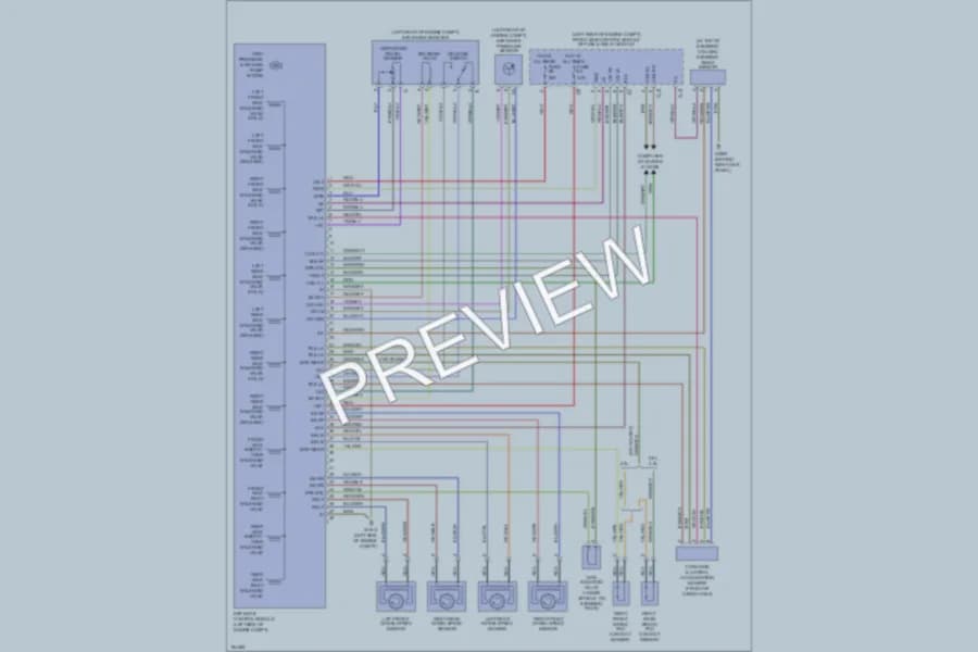 2001 MercedesBenz C240 Anti Lock Brakes wiring diagram preview