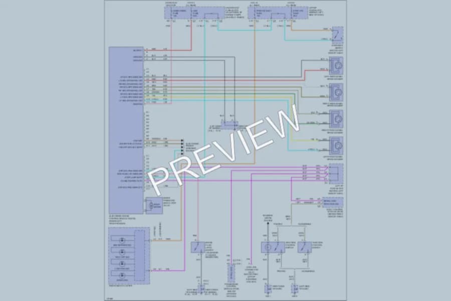 2001 Oldsmobile Alero Anti Lock Brakes wiring diagram preview