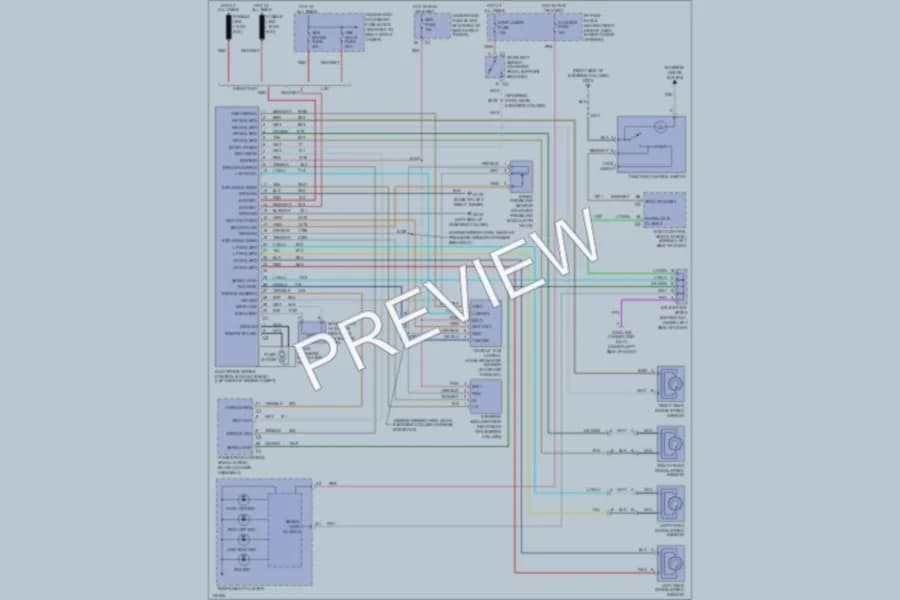2001 Oldsmobile Intrigue Anti Lock Brakes wiring diagram preview