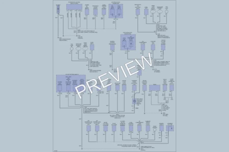 2001 Oldsmobile Silhouette Ground Distribution wiring diagram preview