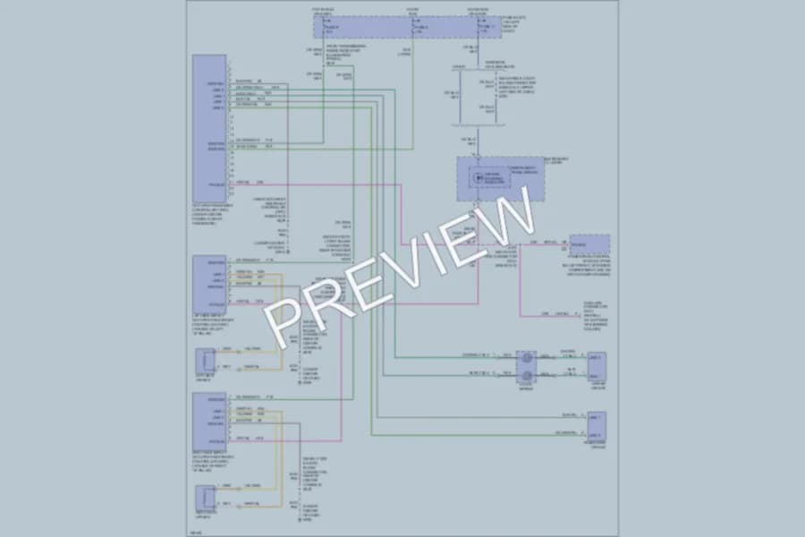 2001 Plymouth Neon Supplemental Restraints wiring diagram preview