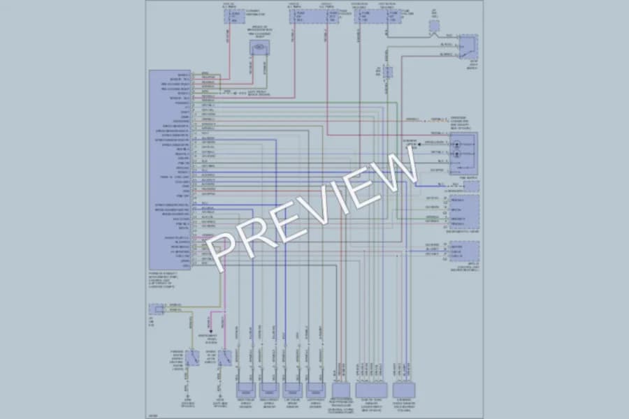 2001 Porsche 911 Anti Lock Brakes wiring diagram preview