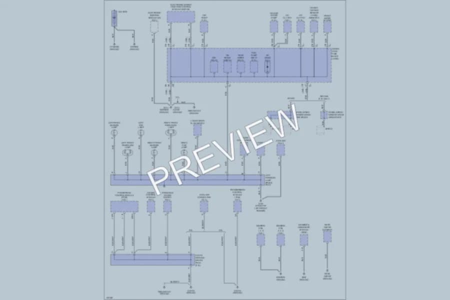 2001 Saturn L200 Ground Distribution wiring diagram preview