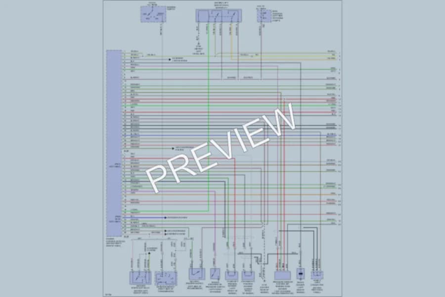 2001 Subaru Impreza Engine Performance wiring diagram preview