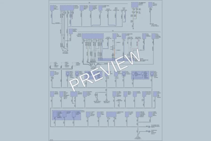 2001 Subaru Outback Ground Distribution wiring diagram preview